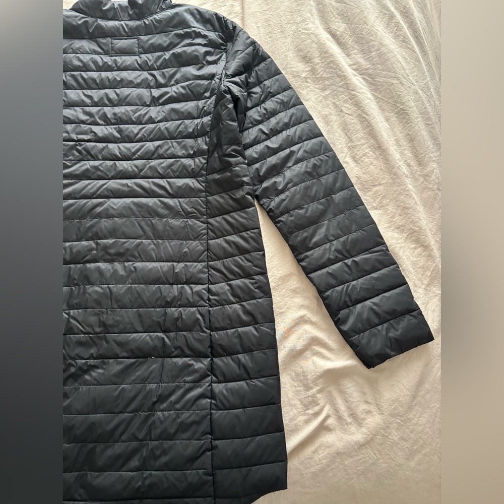 Old Navy active jacket black trench coat - Picture 5 of 7